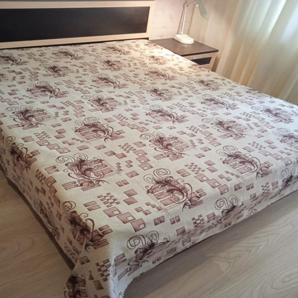 Покрывало "D. ГОБЕЛЕН", дизайн: АМЕТИСТ 353/1, хлопок 50%, Россия.