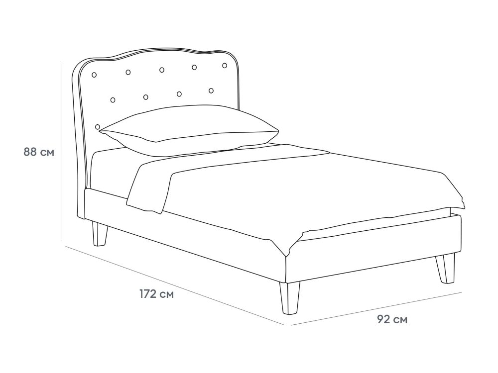 Кровать Candy