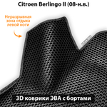 передние эва коврики в салон авто для citroen berlingo 2 от supervip