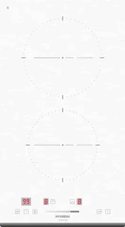 Встраиваемая индукционная варочная панель Hyundai HHI 3752 WG