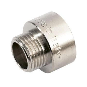 Переходник Stout 1"x3/4" ВР/НР с внутренней/наружной резьбой никелированный латунный SFT-0008-000134