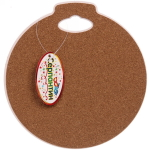 Подставка под горячее керамика «Шар» 20см «Дед Мороз и детки»