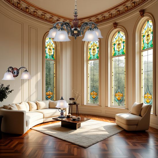 Подвесная люстра Reccagni Angelo L.2700/5