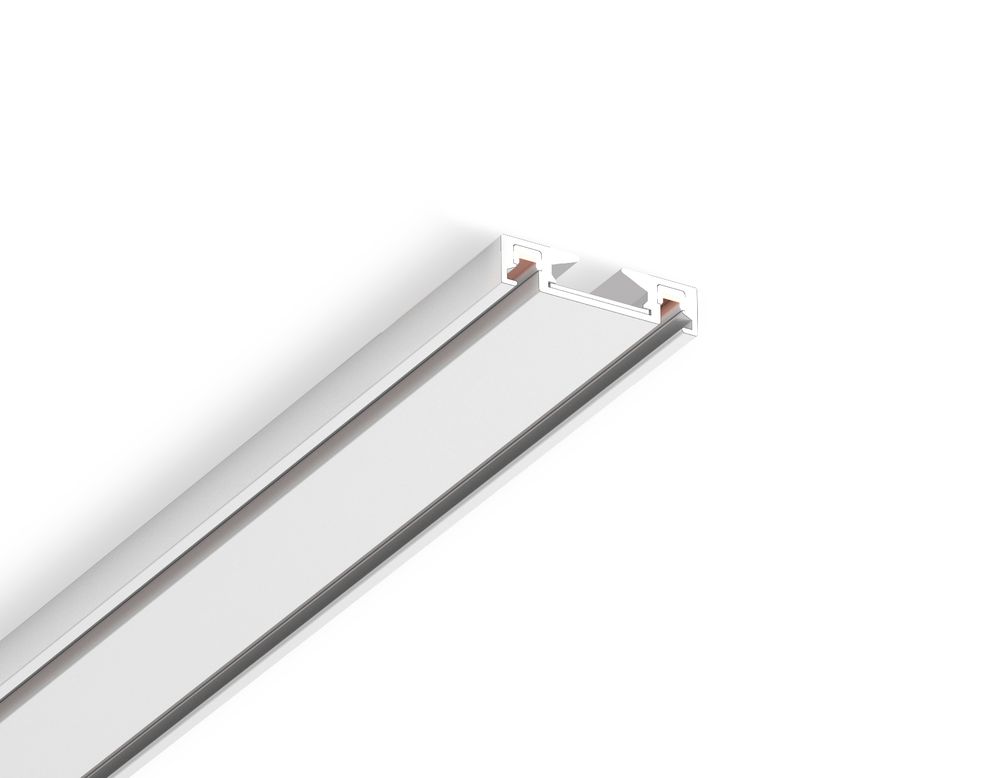 Шинопровод низковольтный накладной Magnetic Ultra Slim GV1009 WH белый IP20 48V 2000*26*6 (без крепежа)