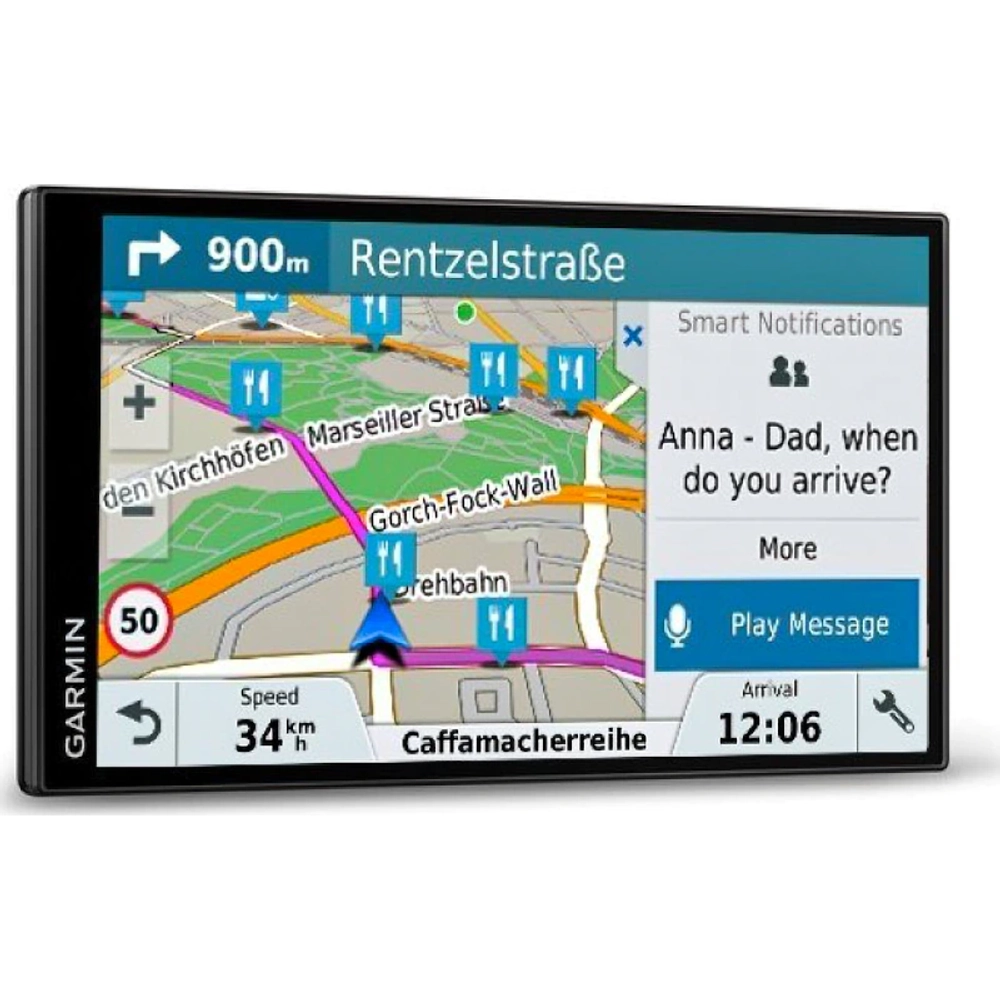 GARMIN DriveSmart 61 LMT-S навигатор с картой Европы / Америки 010-01681-17