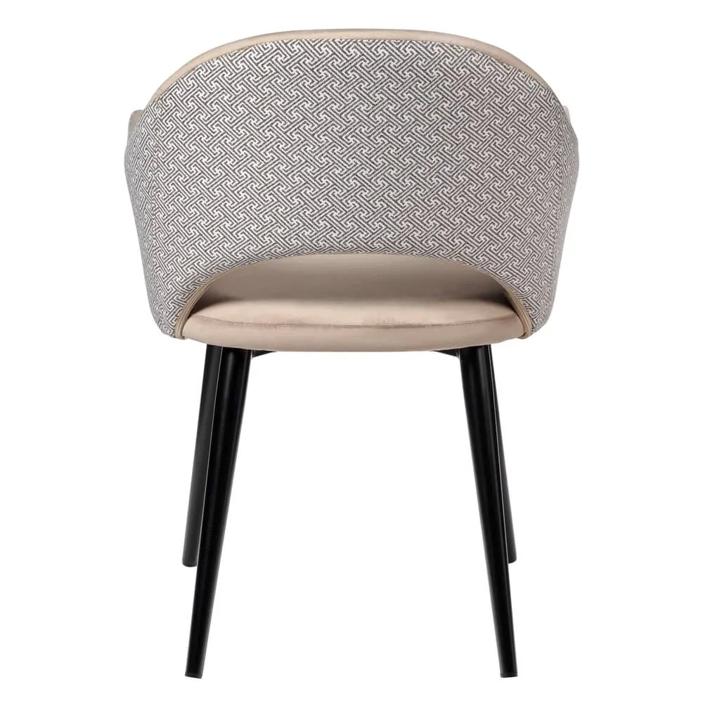 Стул Bradex Home Bruno латте с жаккардом