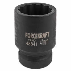 Головка ударная 1'', 41мм (12гр.) FORCEKRAFT FK-48841