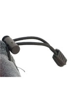 Шарф флисовый бордовый