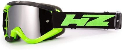 Очки кроссовые HZ Goggles Ray Green-Black 31WH56, цветная + прозрачная линза