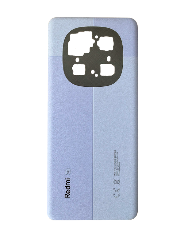 Задняя крышка для Xiaomi Redmi Note 14 Pro 5G пурпурная (Aurora Purple) без стекла камеры