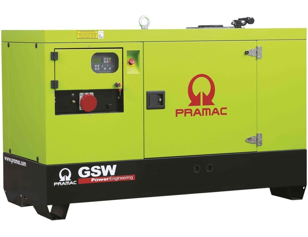 Дизельный генератор Pramac GSW 22 P в кожухе