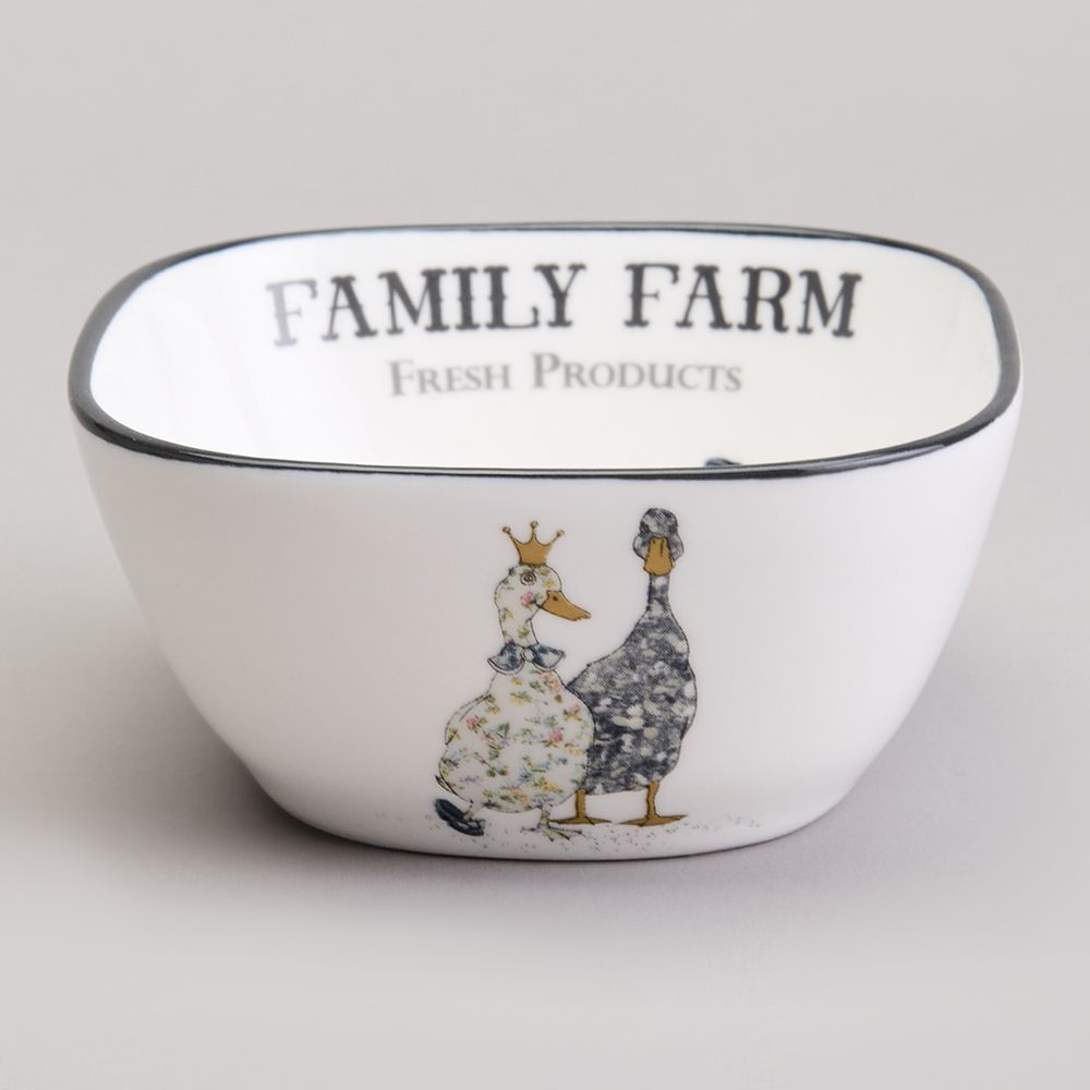 НАБОР САЛАТНИКОВ НА ДЕРЕВ. ПОДСТАВКЕ LEFARD "FAMILY FARM" 5 ПР. 30*19*6,7 СМ 160 МЛ (КОР=8НАБ.)