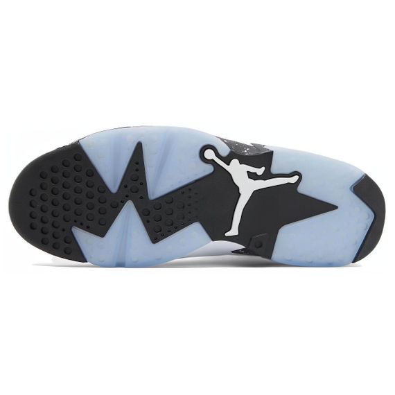 Jordan Air Jordan 6 Винтажные баскетбольные кроссовки MID Топ Белый черный Мужские