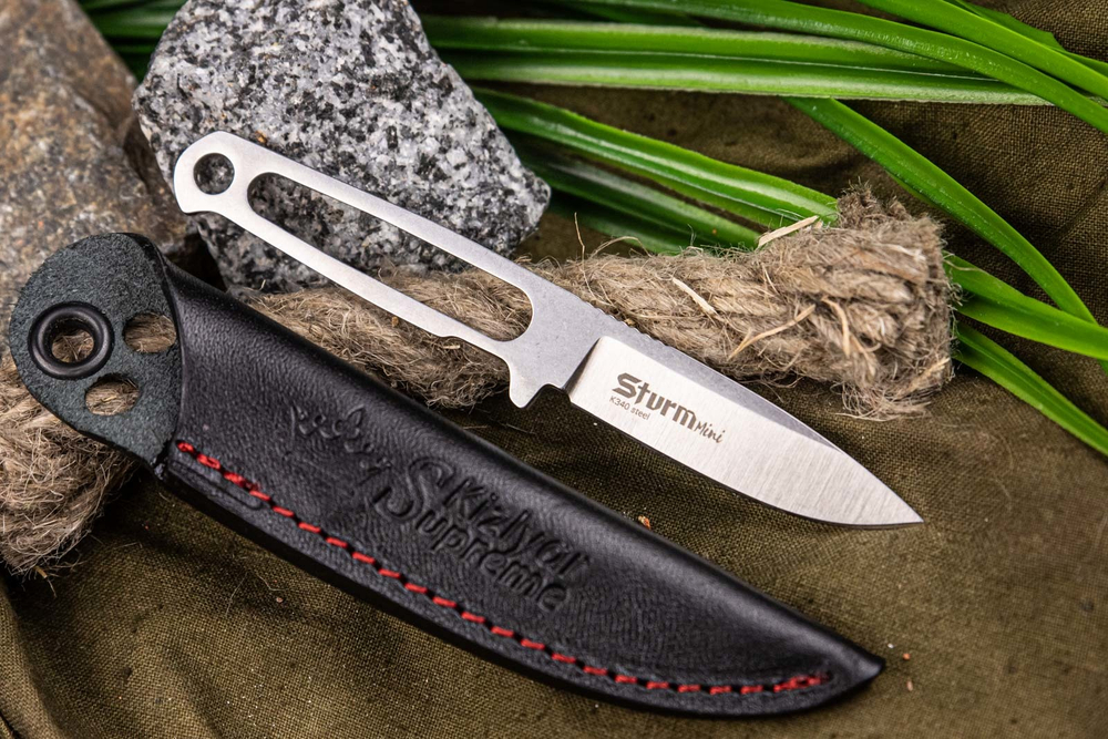Туристический нож Sturm Mini K340 StoneWash