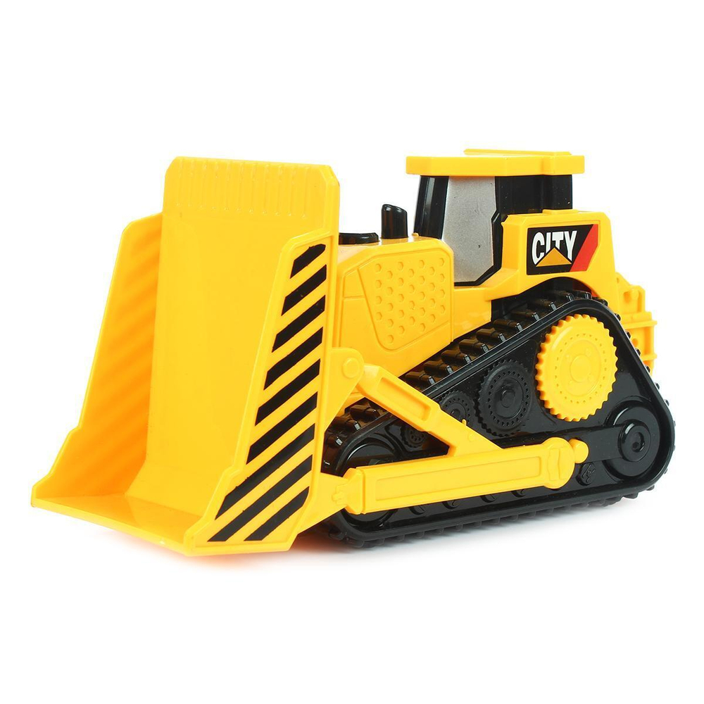 Машинка Junfa Спецтехника Экскаватор-погрузчик свет звук