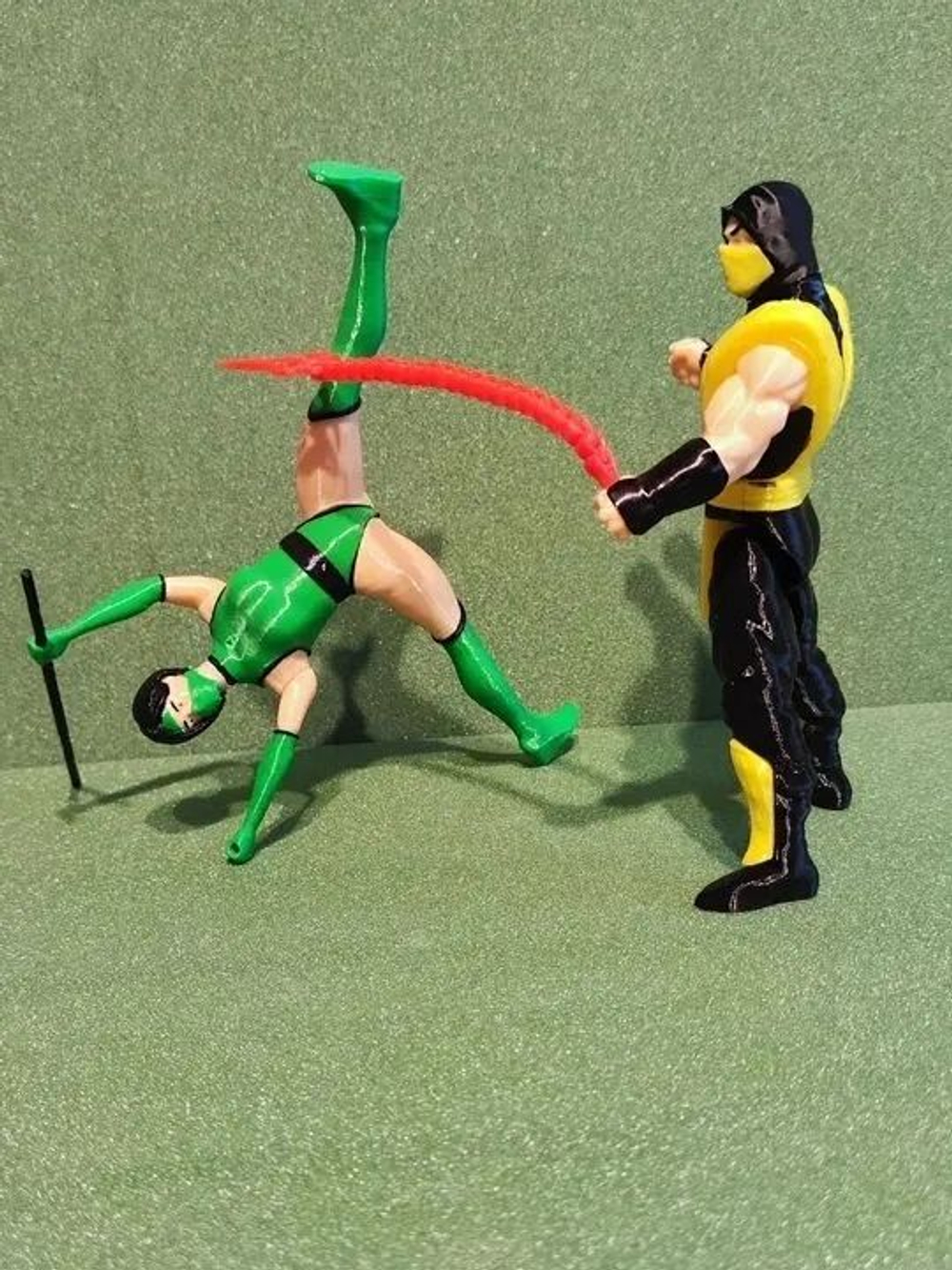 Подвижная фигурка "Джэйд" Mortal Kombat, пластик, цветная