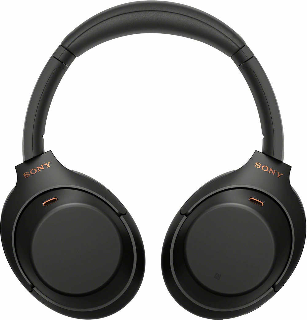 Беспроводные наушники с шумоподавлением Sony WH-1000XM4, Black | Черный