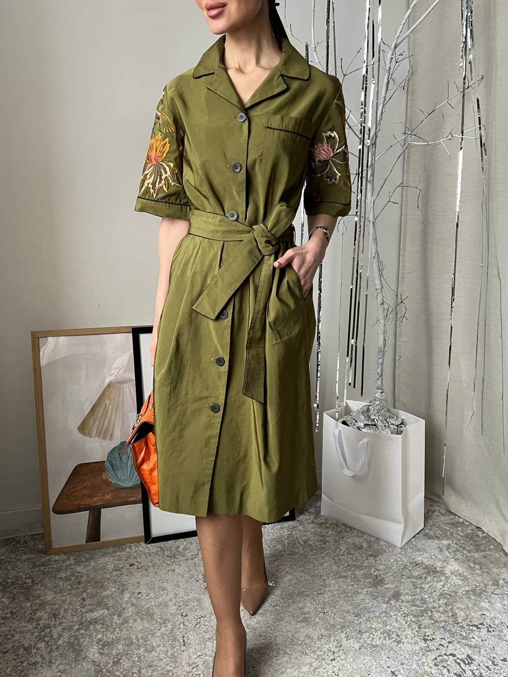 Платье Dries van noten, s/m