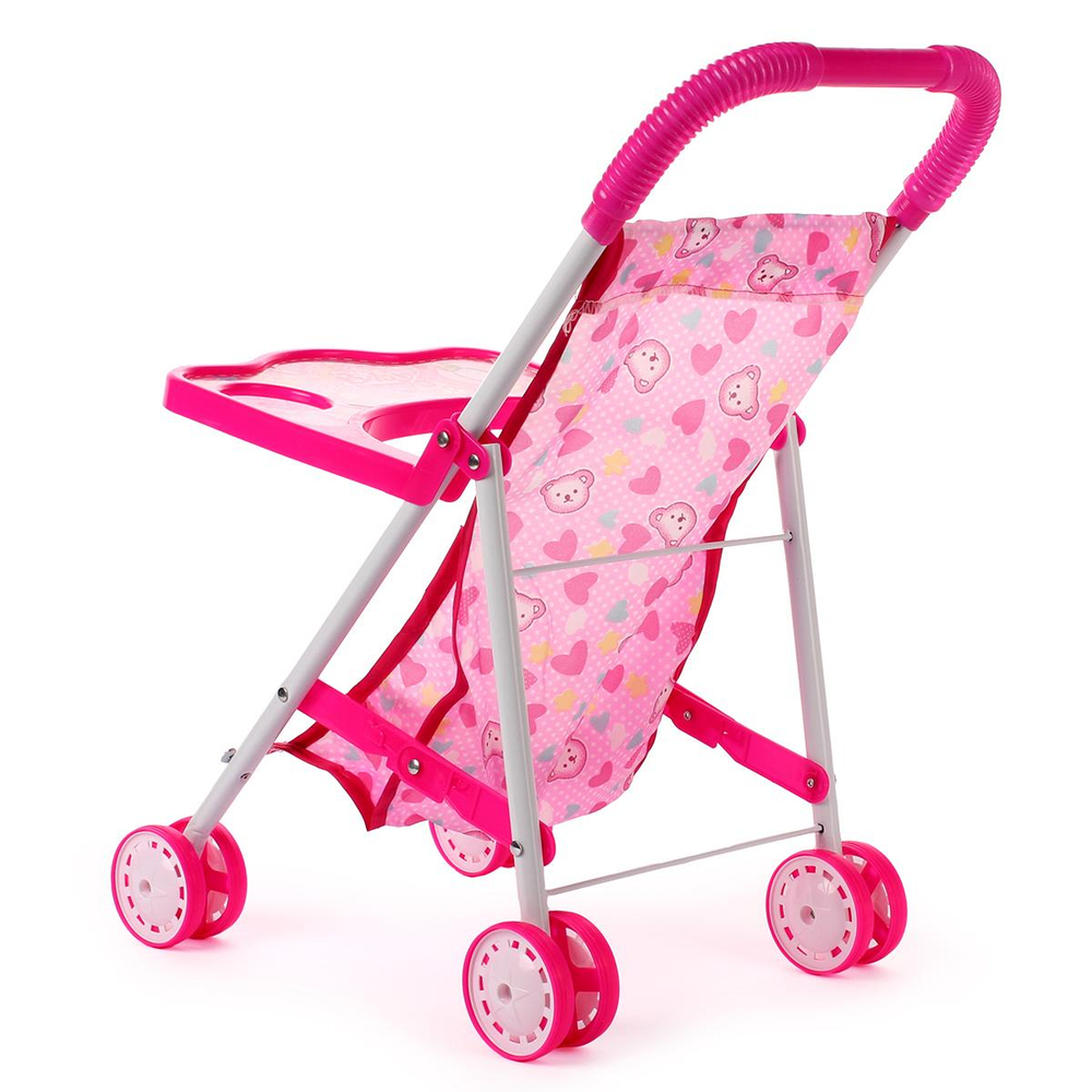 Коляска для кукол сидячая, 3288-10H+餐板