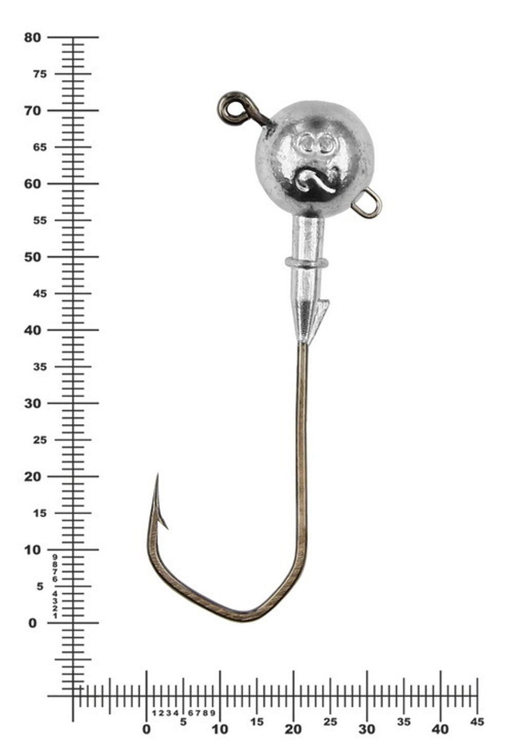 Джиг некрашеный Stinger Eye Jig, крючок Vido Craft VD-079 6/0 (3шт/уп)