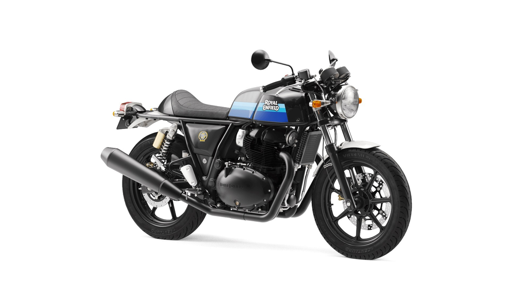 Royal Enfield Continental GT 650 Slipstream Blue (Black Alloy) 2024
