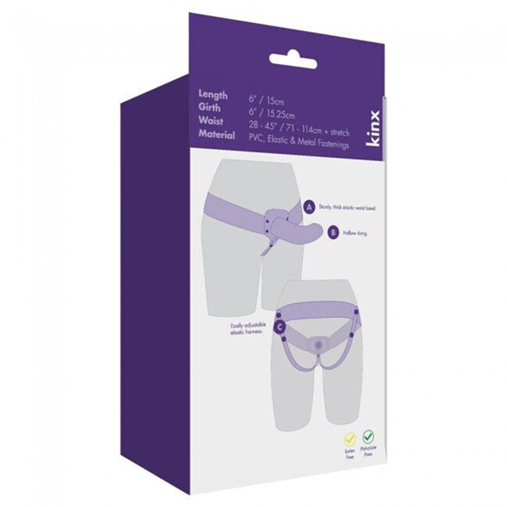 Фаллопротез EVERLASTING полый мужской на ремне (Цвет: телесный)