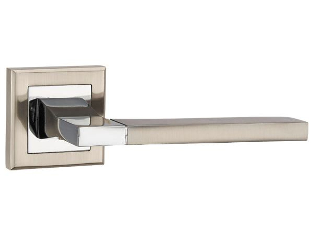 Ручки дверные TECH QL  SN/CP-3 матовый никель/хром