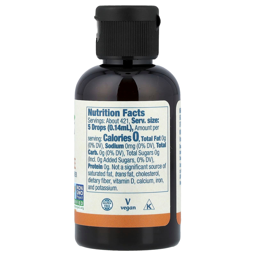 NOW Foods, Better Stevia®, жидкий подсластитель с нулевой калорийностью, со вкусом английский ирис, 59 мл (2 жидк. унции)