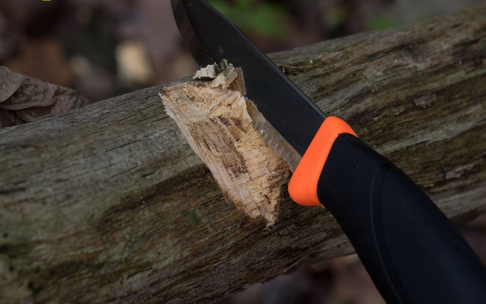 Нож Morakniv Companion F Serrated, нержавеющая сталь, оранжевый