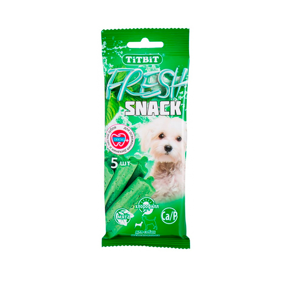 Лакомство Титбит снек Фреш "Fresh Snack" для мелких  собак 55 г