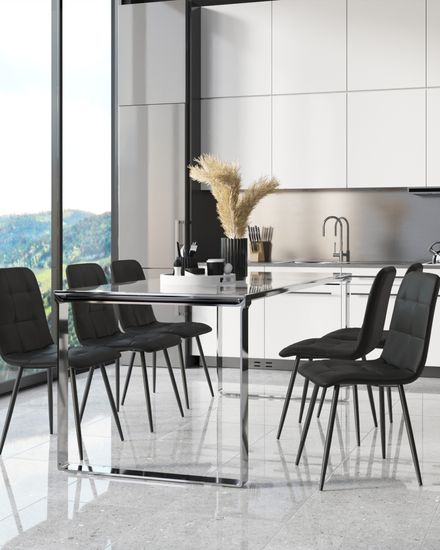 Стул Oliver экокожа черный