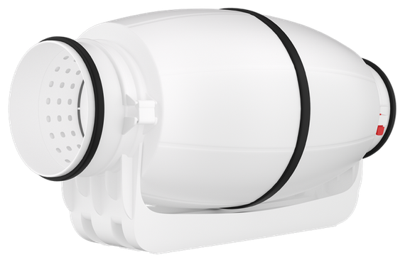 Круглый канальный вентилятор в шумоизолированном корпусе серии LS-125-V — (3)