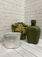 Армейская фляга с котелком / мультикам