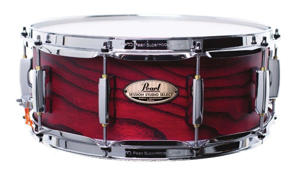 Малый Барабан 14"Х5,5", Берёза/ Махогани, Цвет Scarlet Ash Pearl Sts1455S/ C847