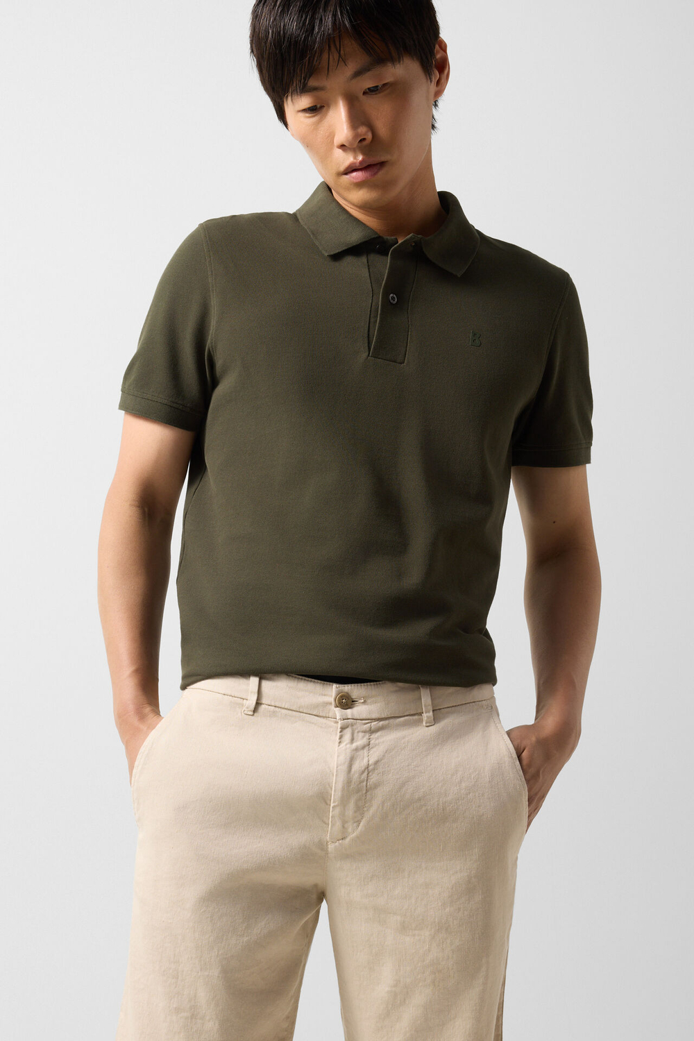 Шорты BOGNER COLE-G6 в бежевом цвете