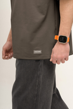 Футболка KUL'TURA OverSize "Basic" Хаки
