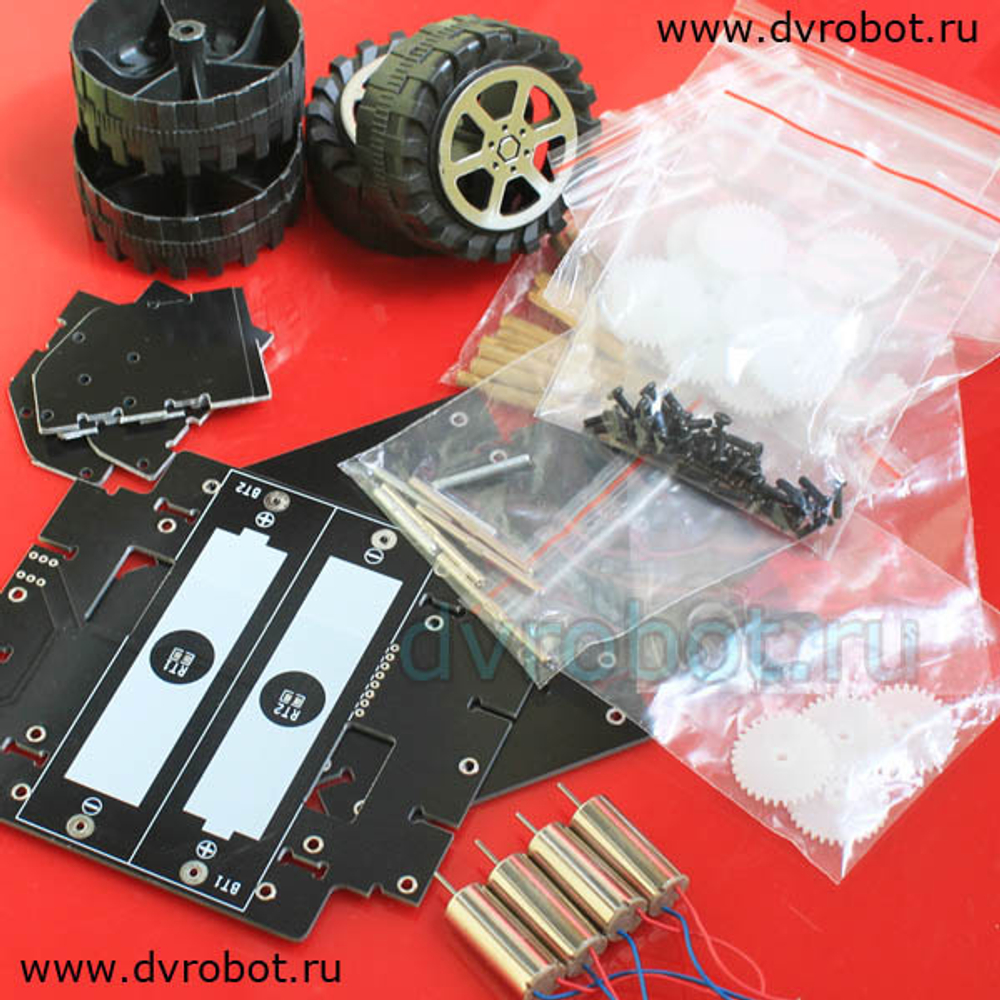 Самоходное шасси 4WD-DIY