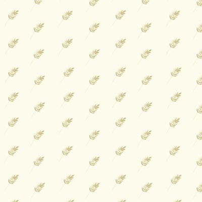 Зеленые листья на ванильном фоне