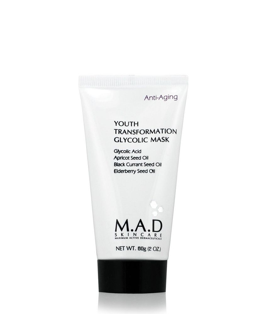 Youth Transformation Glycolic Mask — Омолаживающая маска с гликолевой кислотой, 60 г