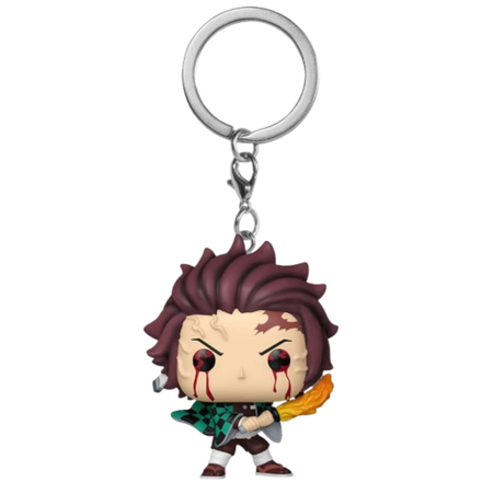 Брелок Funko Pocket POP! Demon Slayer Tanjiro Kamado (Sun Breathing)