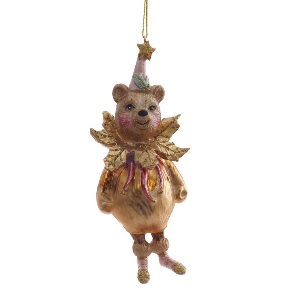 GAEM Украшение новогоднее "Медведь", L5,5 W5 H13 см