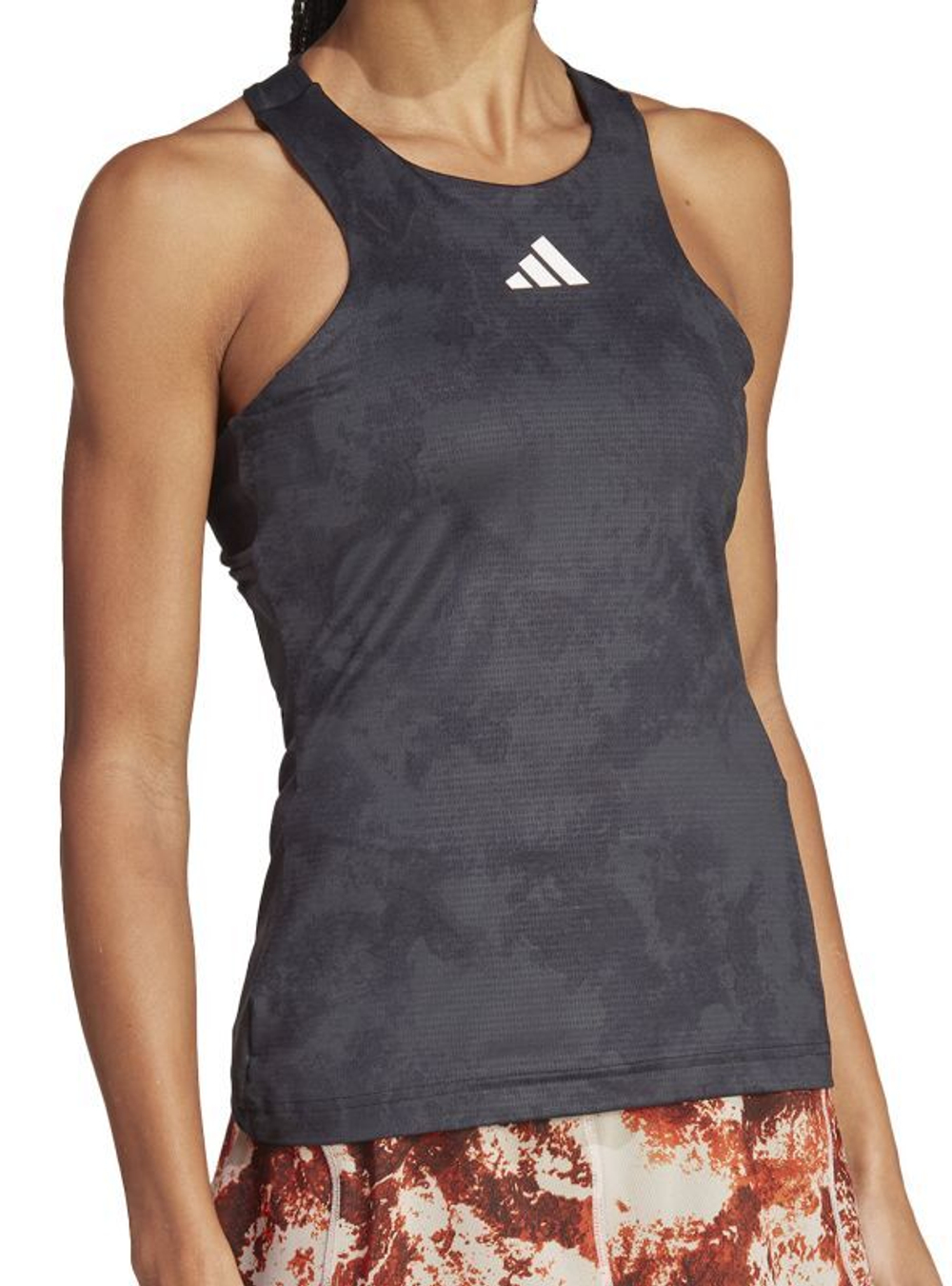 Топ теннисный Adidas Tennis Paris Heat.Rdy Y Tank Top - carbon