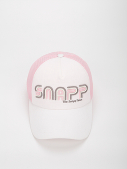 Бейсболка Snapp The Snapp Team (белый/лиловый)