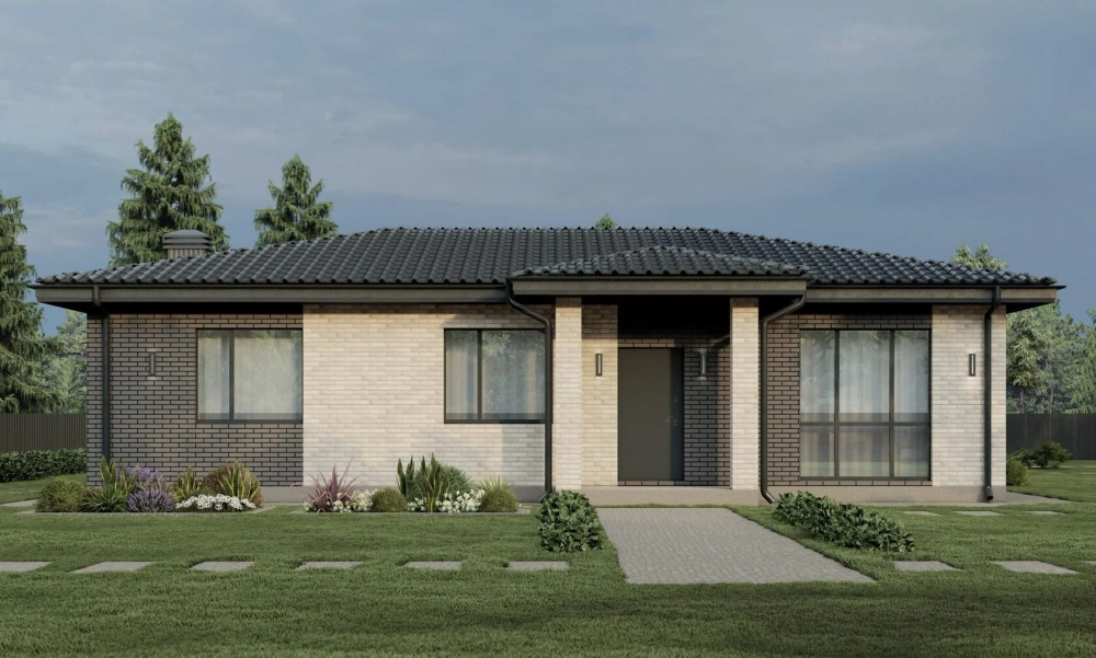 Проект Дома 100,37 кв. м К-83