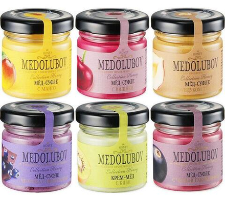 Медовое суфле упаковка подарочная ассорти из 20шт