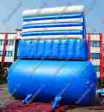 Надувная водная горка с бассейном «Пляжный оазис», 16*7*7 м