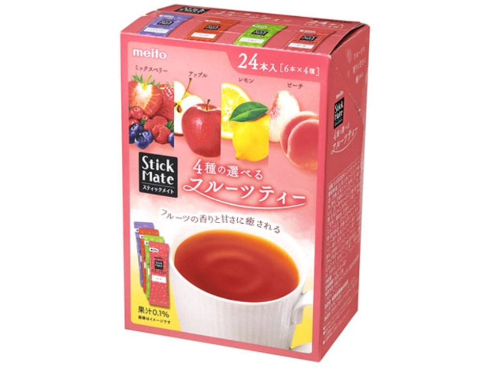 Растворимый чай Meito Stick Mate Fruit Tea Assorti