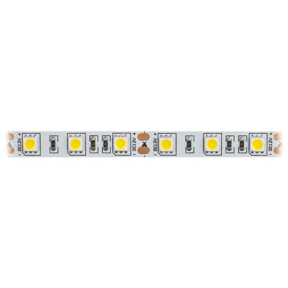 Светодиодная лента ЭРА LS5050-14,4-60-12-3000K-IP20-1 year-5m теплый белый 1 год | Светодиодные ленты 12В 1 год