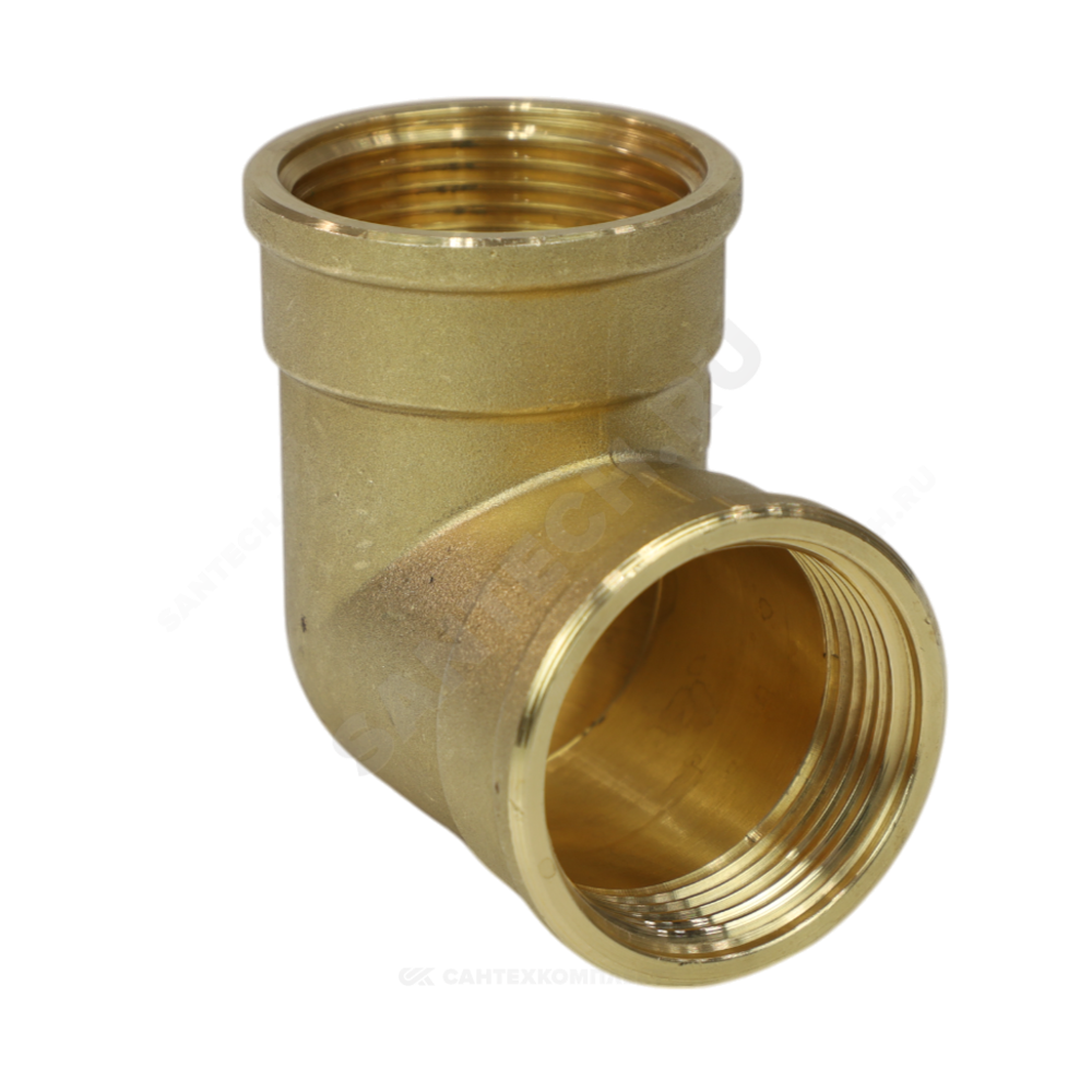 Угольник латунь Ду 40 (1 1/2") ВР LD LD.65.512.40