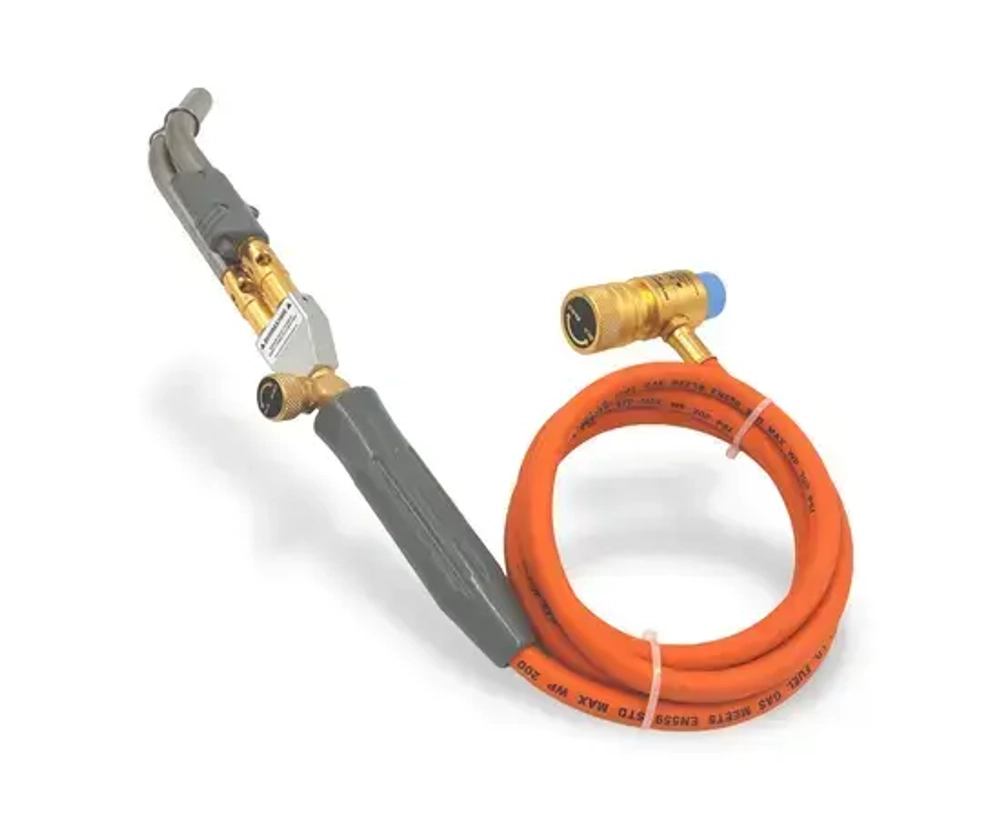 Горелка MAPP BAVIS-WT-10 со шлангом (два сопла, пьезоподжиг, регулировка)